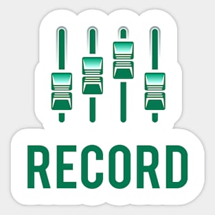 Record Sticker